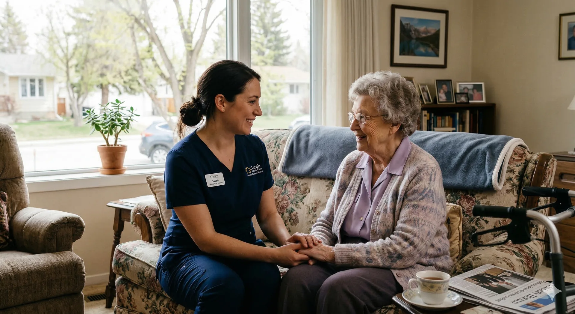 Client directed home care Calgary families